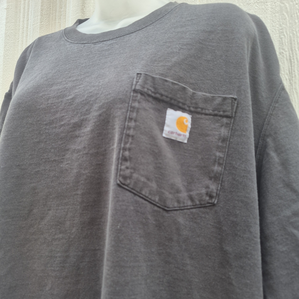 Men's Carharrt 2XL LOOSE FIT Honduras Black Men's Pocket Shirt- Good